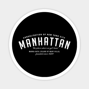 New York Manhatta Magnet